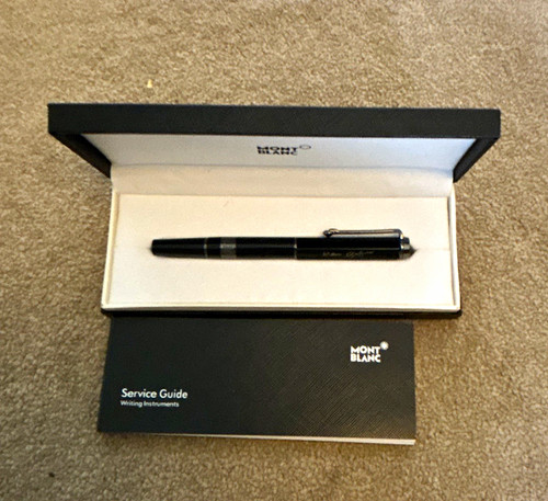 Montblanc black ink fountain - montblanc,