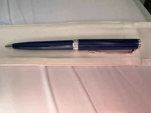 Mont blanc blue pen with - blanc,