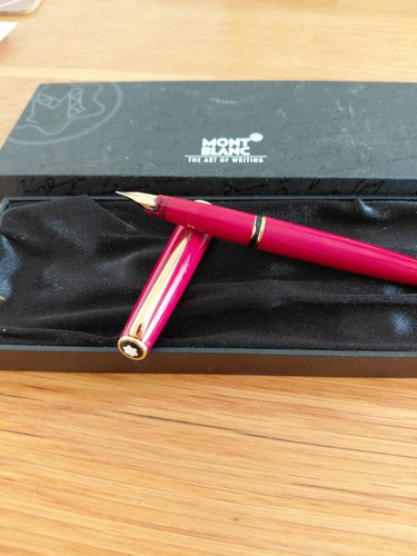 Fountain pen mont blanc - fountain,