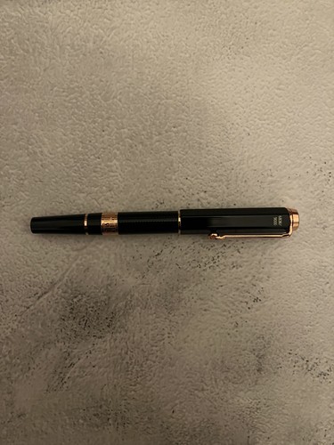 Montblanc rose gold - gold, fountain