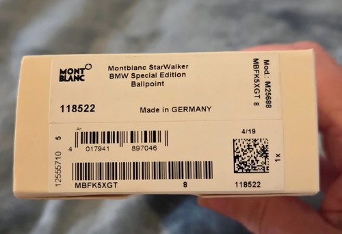 Montblanc starwalker bmw - montblanc,