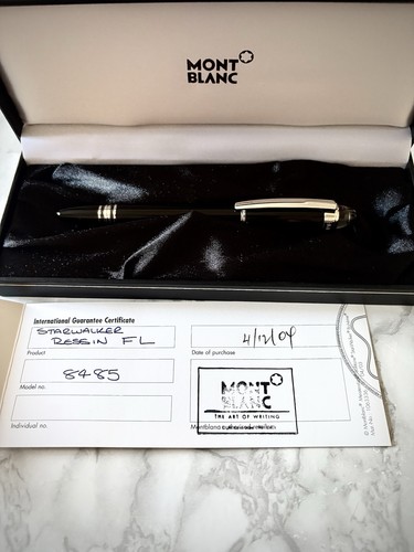 Montblanc black resin - montblanc,