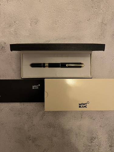 Montblanc gold fountain - montblanc, pen