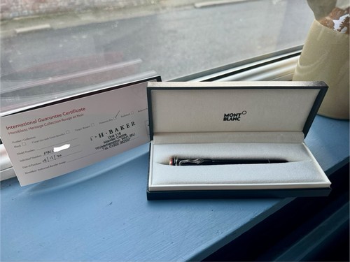 Montblanc heritage rouge - montblanc, et