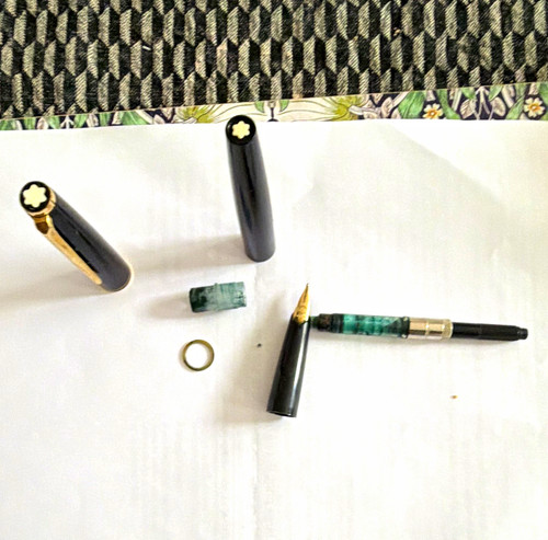 Montblanc fountain pen - montblanc,