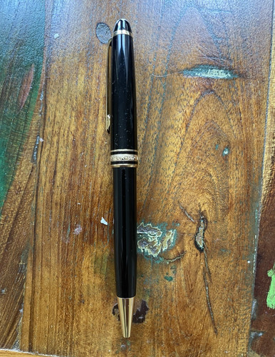 Montblanc ballpoint pen black - montblanc,