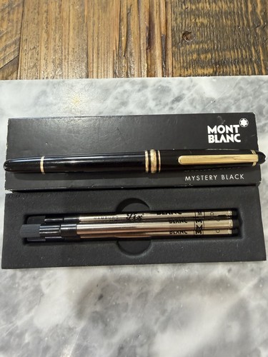 Montblanc black resin - montblanc,
