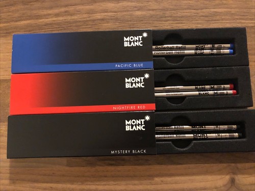 Mont blanc rollerball - mont, refills