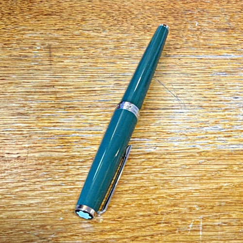Montblanc green resin pen - montblanc,