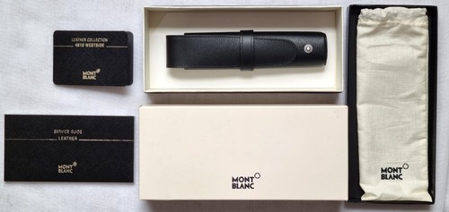 Unused montblanc pen pouch - unused,